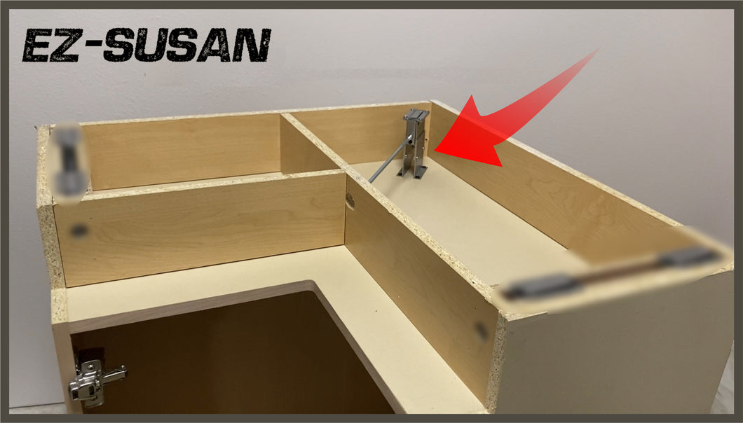 EZ-Susan (Rear leveler for corner cabinets)